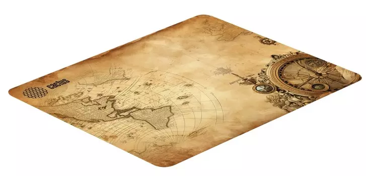 Коврик для мыши Cactus CS-MP-D10S Vintage map 250x200x3мм
