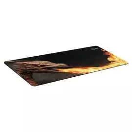 Коврик для мыши Cactus CS-MP-PRO07XXL Fire Dragon, ткань, резина, черный 900x400x3мм