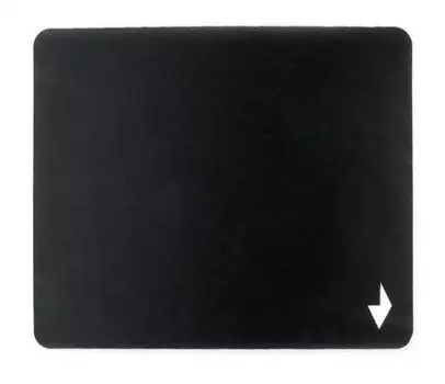 Коврик для мыши Gembird MP-35-25-BLACK 350х250х3мм, черный, ткань+резина, пакет