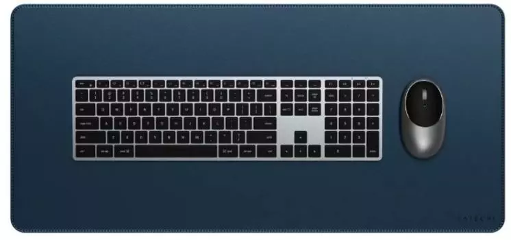 Коврик для мыши Satechi ST-LPDMB VEGAN LEATHER PREMIUM DESK MAT, BLUE