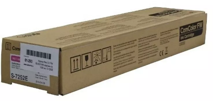 Краска Riso S-7252E ComColor FW INK (E) Magenta, для серии ComColor FW, 1000 мл