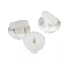 Крепеж DKC 06560 ZP1 разд./коробок под розетку, "Quadro" (уп100шт)