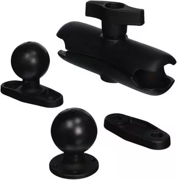 Крепеж Honeywell VM1005BRKTKIT RAM MOUNT KIT, FLAT CLAMP BASE, MEDIUM ARM, 8.5 inches (215mm), BALL FOR VEHICLE DOCK REAR