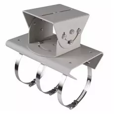 Крепление HIKVISION DS-1214ZJ горизонтальное на столб, белый, алюминий и сталь, 117226194мм