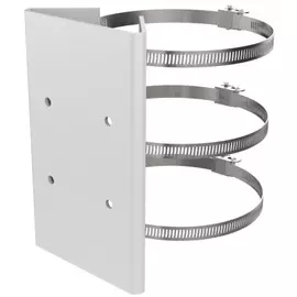 Крепление HIKVISION DS-1275ZJ-BJH/600mm с 3x 1-метровыми стальными обручами, 3x фиксированными болтами, который можно прикрепить к столбу с максимальн