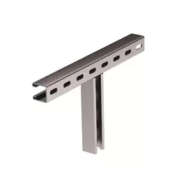 Крепление к вертикальной двутавровой балке DKC BMH3020HDZ T-образное, 200 мм, горячеоцинкованное, "B5 Combitech"