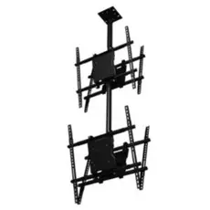 Крепление потолочное Wize DSD63 для 4-x телевизоров, 37-65”, до 68кг, штанга поставляется опционально