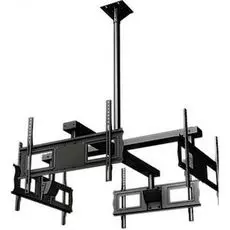 Крепление потолочное Wize DSM63 для 4-x телевизоров, 37-63”, до 68кг, штанга поставляется опционально