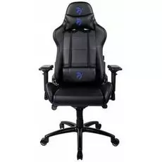 Кресло игровое Arozzi Verona Signature Black PU blue logo