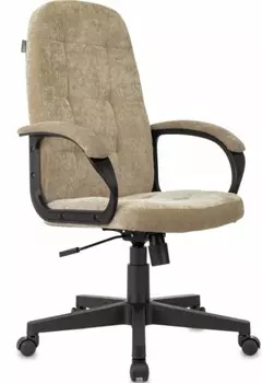 Кресло Бюрократ CH 002 руководителя Fabric песочный Light-21 крестов. пластик