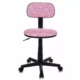 Кресло Бюрократ Ch-201NX розовое/сердца