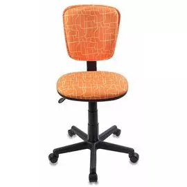 Кресло Бюрократ CH-204NX оранжевое/жираф