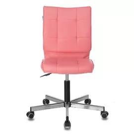 Кресло Бюрократ CH-330M цвет розовый, Lincoln 205, искусственная кожа, крестовина металл хром