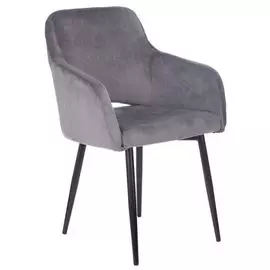 Кресло Бюрократ CH-380F/26GPEARL цвет серая жемчужина Italia 26 на ножках металл черный