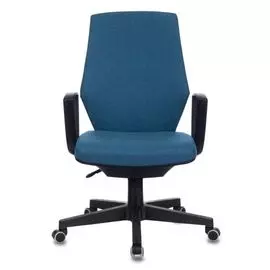 Кресло Бюрократ CH-545 цвет синий 38-415, крестовина пластик