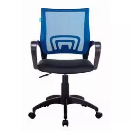 Кресло Бюрократ CH-695NLT цвет синий TW-05, сиденье черный TW-11 сетка/ткань крестовина пластик