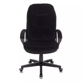 Кресло Бюрократ CH-868N/LT-20 руководителя, крестовина пластик, ворсовая ткань, цвет: черный