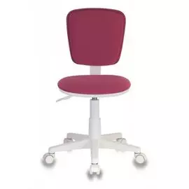 Кресло Бюрократ CH-W204NX детское, цвет розовый 26-31 крестовина пластик белый