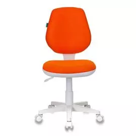 Кресло Бюрократ CH-W213 детское, цвет оранжевый TW-96-1 крестовина пластик белый
