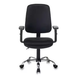 Кресло Бюрократ T-620SL цвет черный TW-11 крестовина металл хром