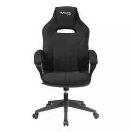 Кресло Бюрократ VIKING 3 AERO черное, искусст.кожа/ткань