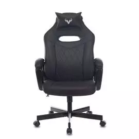 Кресло Бюрократ VIKING 6 KNIGHT B-PU цвет черный, искусственная кожа, с подголов. крестовина металл