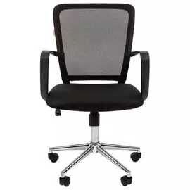 Кресло Chairman 698 TW-01 черный хром