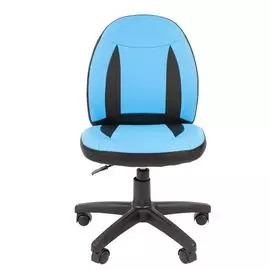 Кресло Chairman Kids 122 Chairman 7051682 экопремиум голубой/черный