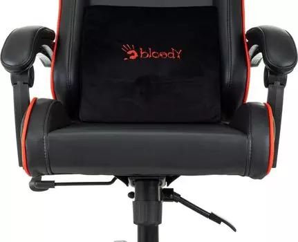 Кресло игровое A4Tech BLOODY GC-780 черный сиденье черный кожзам с подголов. крестов. металл черный пластик черный