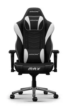 Кресло игровое AKRacing MAX black/white