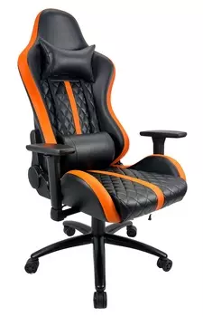 Кресло игровое Filum FL-CH-G-050 черно-оранжевое