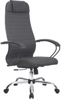 Кресло офисное Metta 27(MPRU) подл.130/осн.003, тёмно-серое