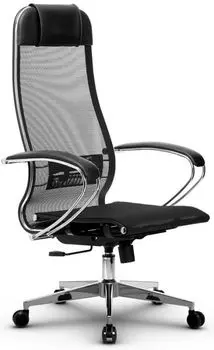 Кресло офисное Metta 4(MPRU) подл.131/осн.004, чёрное