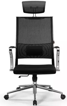 Кресло Metta Sit Air-180 B2-290K (M10.B23.G18.W02) Z509407809 на колесиках, сетка, 1шт. в комплекте черный/черный