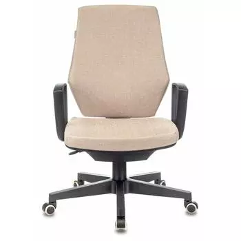 Кресло офисное Бюрократ CH-545 цвет бежевый, 38-402, крестовина пластик