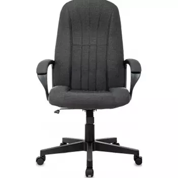 Кресло офисное Бюрократ T-898/417-DGREY руководителя T-898 темно-серое 38-417 крестов. пластик