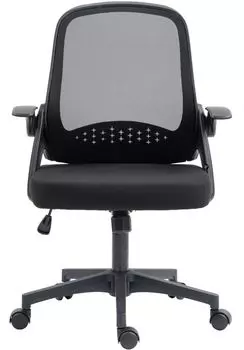 Кресло офисное Cactus CS-MC212-BK черный низк.спин. крестов. пластик пластик черный