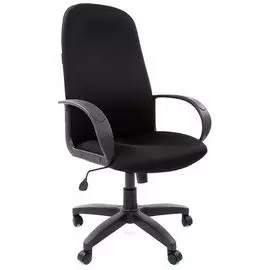 Кресло офисное Chairman 279 Chairman 1152935 черное (TW-11), ткань, до 120 кг