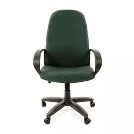 Кресло офисное Chairman 279 Chairman 1171386 черно-зеленое (JP15-4), ткань, до 120 кг