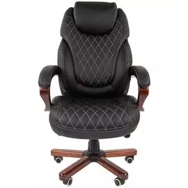 Кресло офисное Chairman 406 экопремиум черное