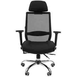 Кресло офисное Chairman 555 7062965 LUX TW черный