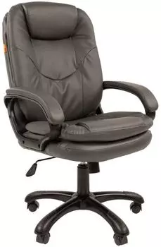 Кресло офисное Chairman 668 7128005 Россия экопремиум черный (черный пластик)