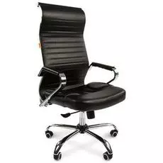 Кресло офисное Chairman 700 Эко Chairman 7022876 черное н.м., экокожа, до 120 кг