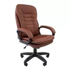 Кресло офисное Chairman 795 LT Chairman 7014618 коричневое, экокожа, до 120 кг