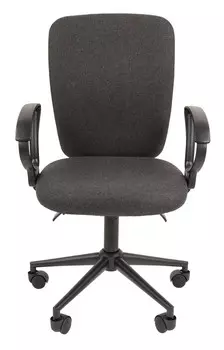 Кресло офисное Chairman 9801 Black 7111817 Россия ткань С-2 серый Black