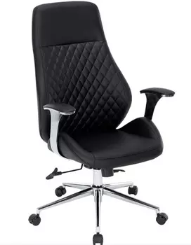 Кресло офисное Chairman CH790 7145936 экокожа, черный