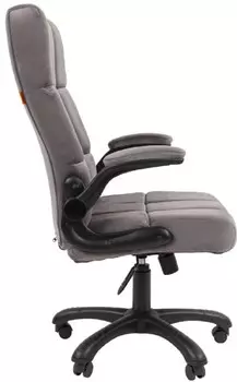 Кресло офисное Chairman Home 444 7145195 ткань Т-55 серый