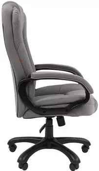 Кресло офисное Chairman Home 600 7195379 Россия ткань Т-55 серый