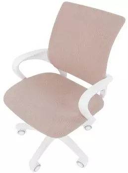 Кресло офисное Chairman Kids 103 7198246 ткань В зефир, белый пластик LT