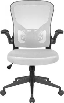 Кресло офисное Defender Akvilon 64322 сетчатая ткань, пластик, до 150кг, black+grey